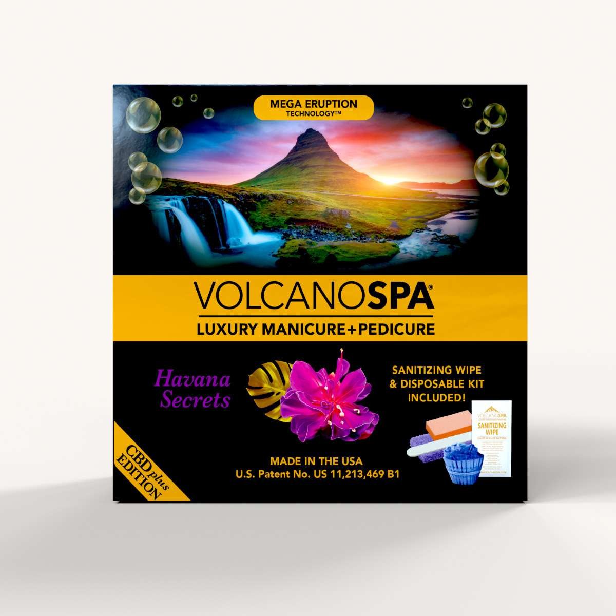 Volcano - Pedicure Deluxe 5in1 (Case 36 Boxes) - Many Scents