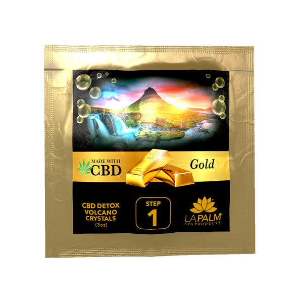 Volcano - Pedicure Deluxe 5in1 (Case 36 Boxes) - Gold