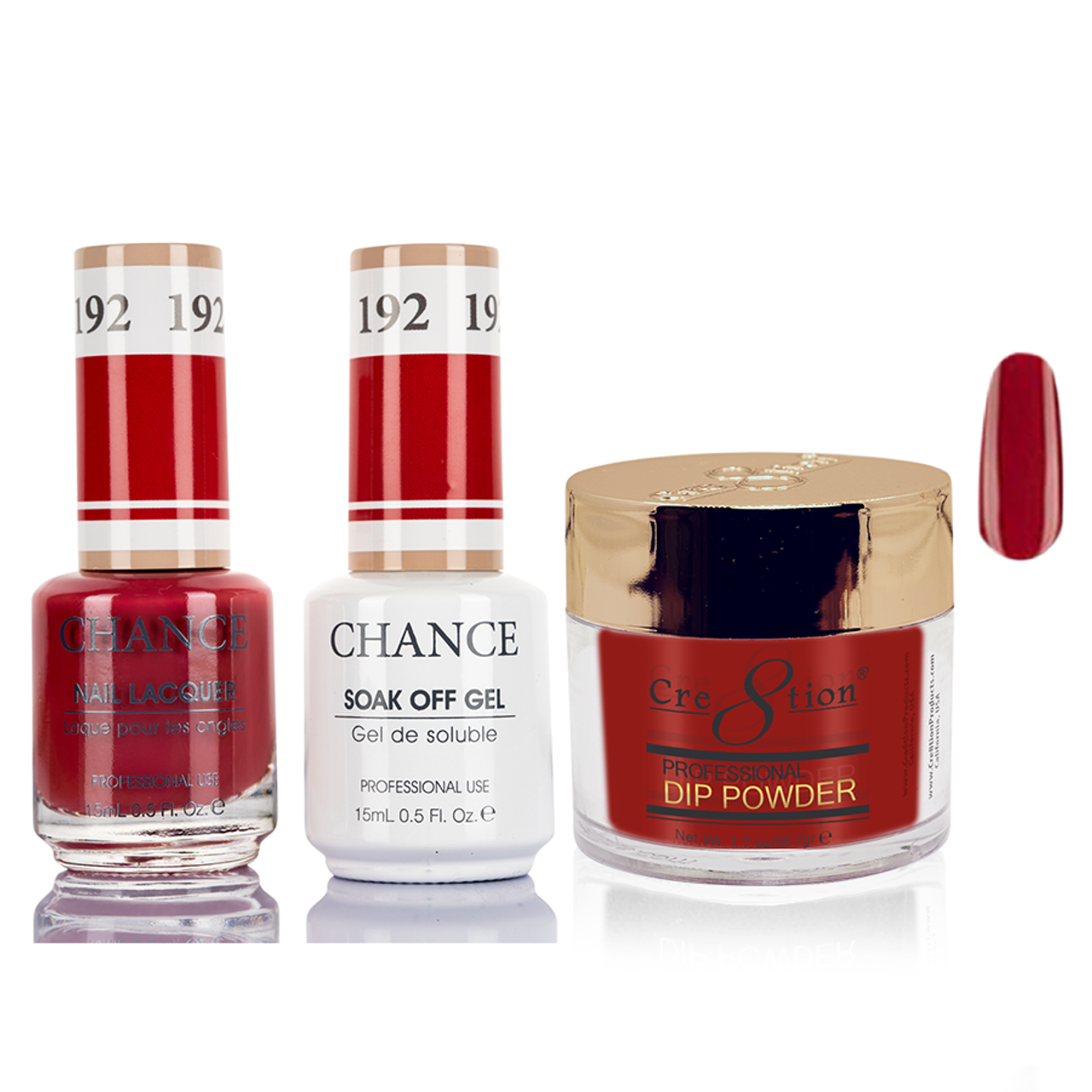 Chance - Gel & Lacquer & Dip Trio (#101 - #200)