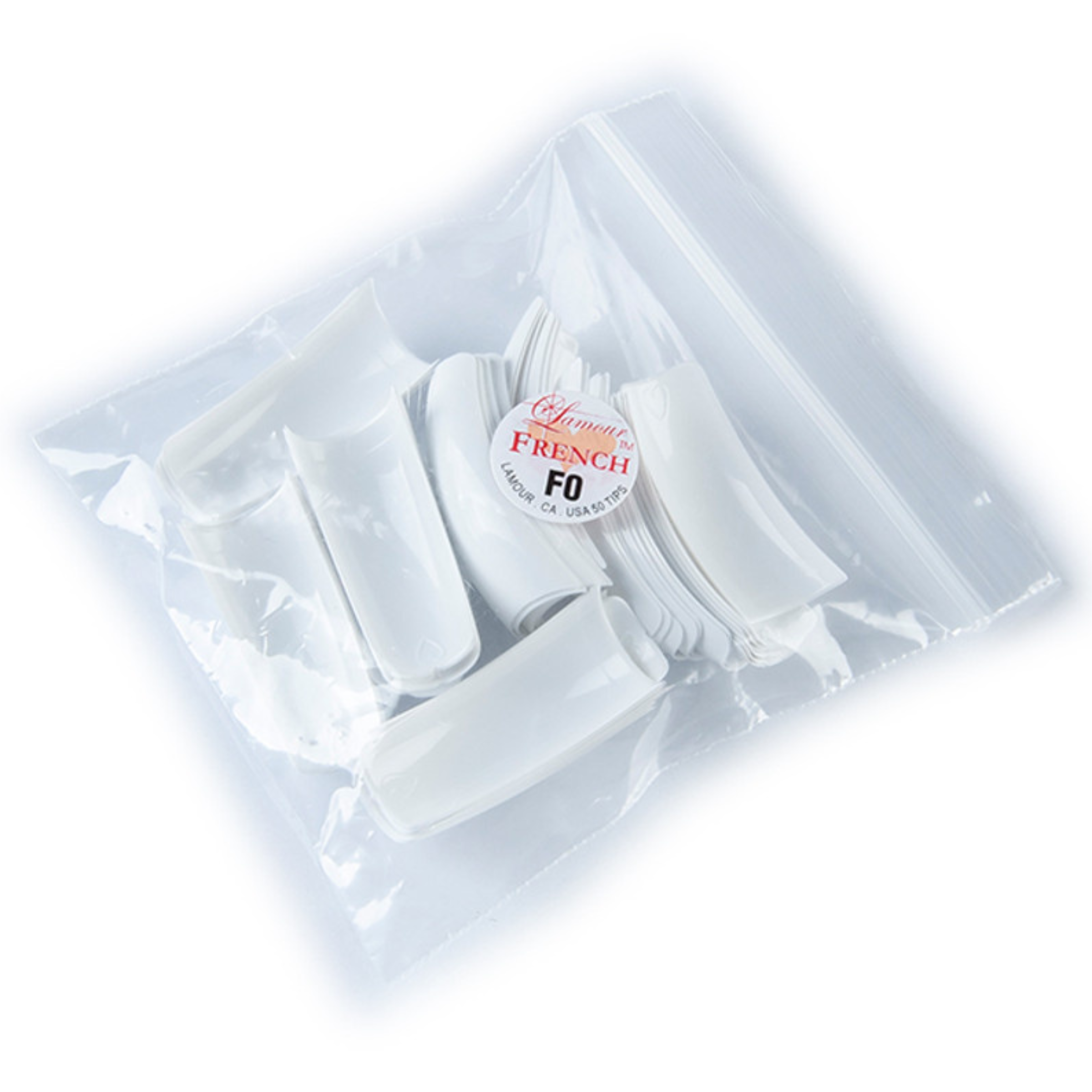 Lamour - French White Tips 10 Bags - (#00 - #10)