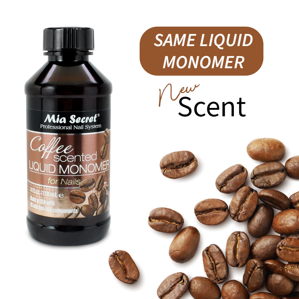 Mia Secret - Coffee Scented Liquid Monomer 4oz/8oz