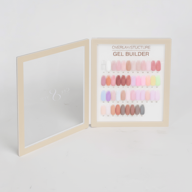 Cre8tion Acrylic Booklet - Overlay/Builder Gel 48 Colors