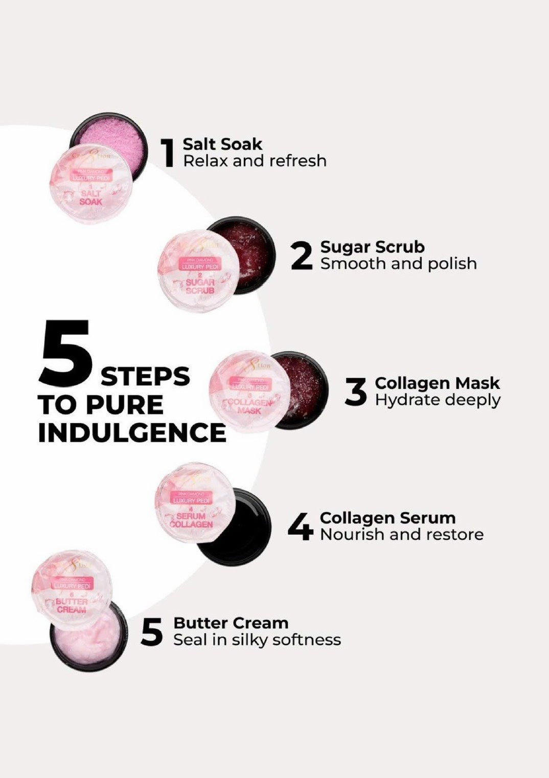 Cre8tion Luxury Golden Pedicure Spa