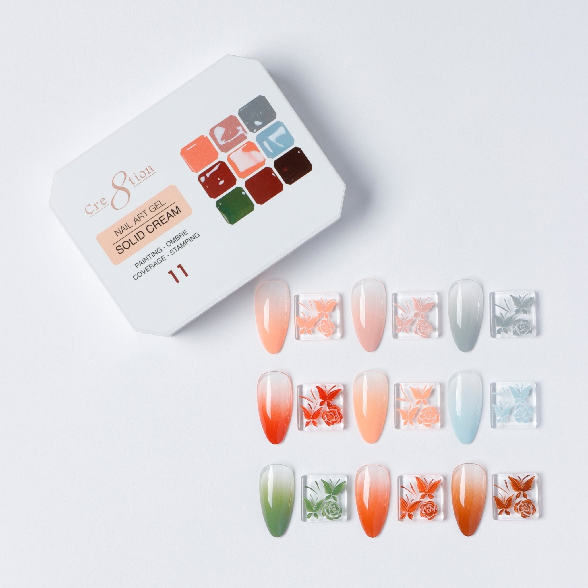 Cre8tion Nail Art Gel - Solid Cream - 11