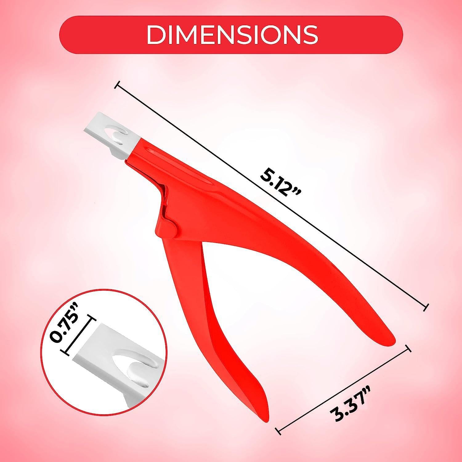 Kupa - Manipro Acrylic Nail Tip Cutter (Many Colors)