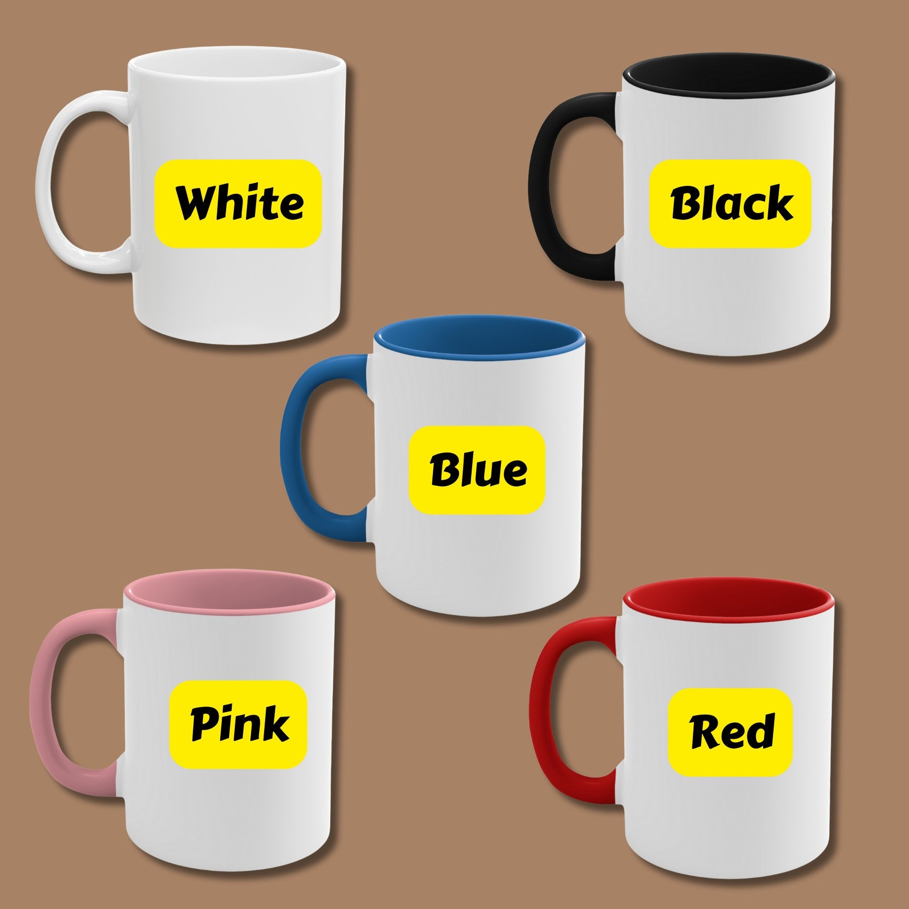 Personalized Custom Photo Coffee Mug with Floral Photo and Text Mom Mama Mum Husband Dad Father Wife Her Him Grandma Family Birthday Gift