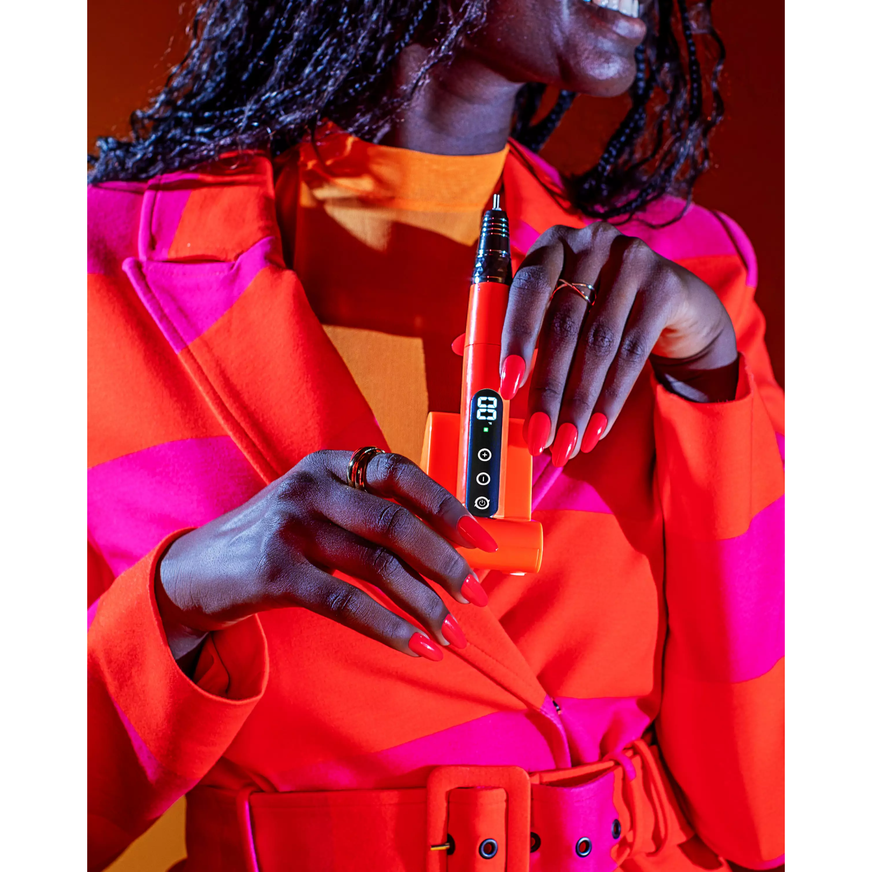 Gelish Go File Wireless E-File Portable Rechargeable (FREE 12 Bits Plus 6 Sanding Bands)