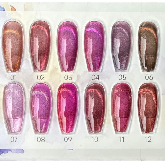 MaXie - Aurora Starlit Cat Eye Collection - 12 Colors (Hema + TPO Free)