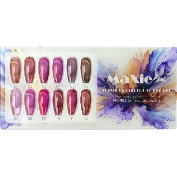 MaXie - Aurora Starlit Cat Eye Collection - 12 Colors (Hema + TPO Free)