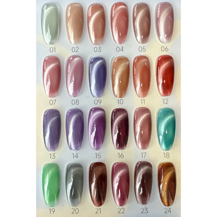 MaXie Delicate Cat Eye Collection - 24 Colors (Hema + TPO Free)
