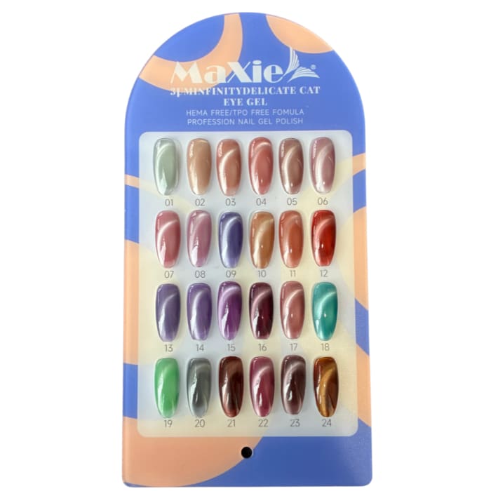MaXie Delicate Cat Eye Collection - 24 Colors (Hema + TPO Free)