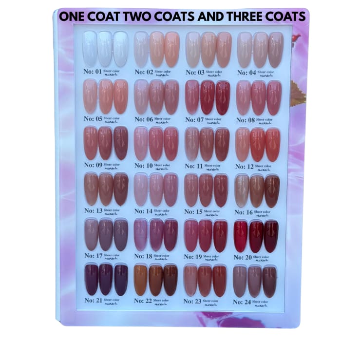 Maxie - Sheer Nude Gel Collection 0.5oz