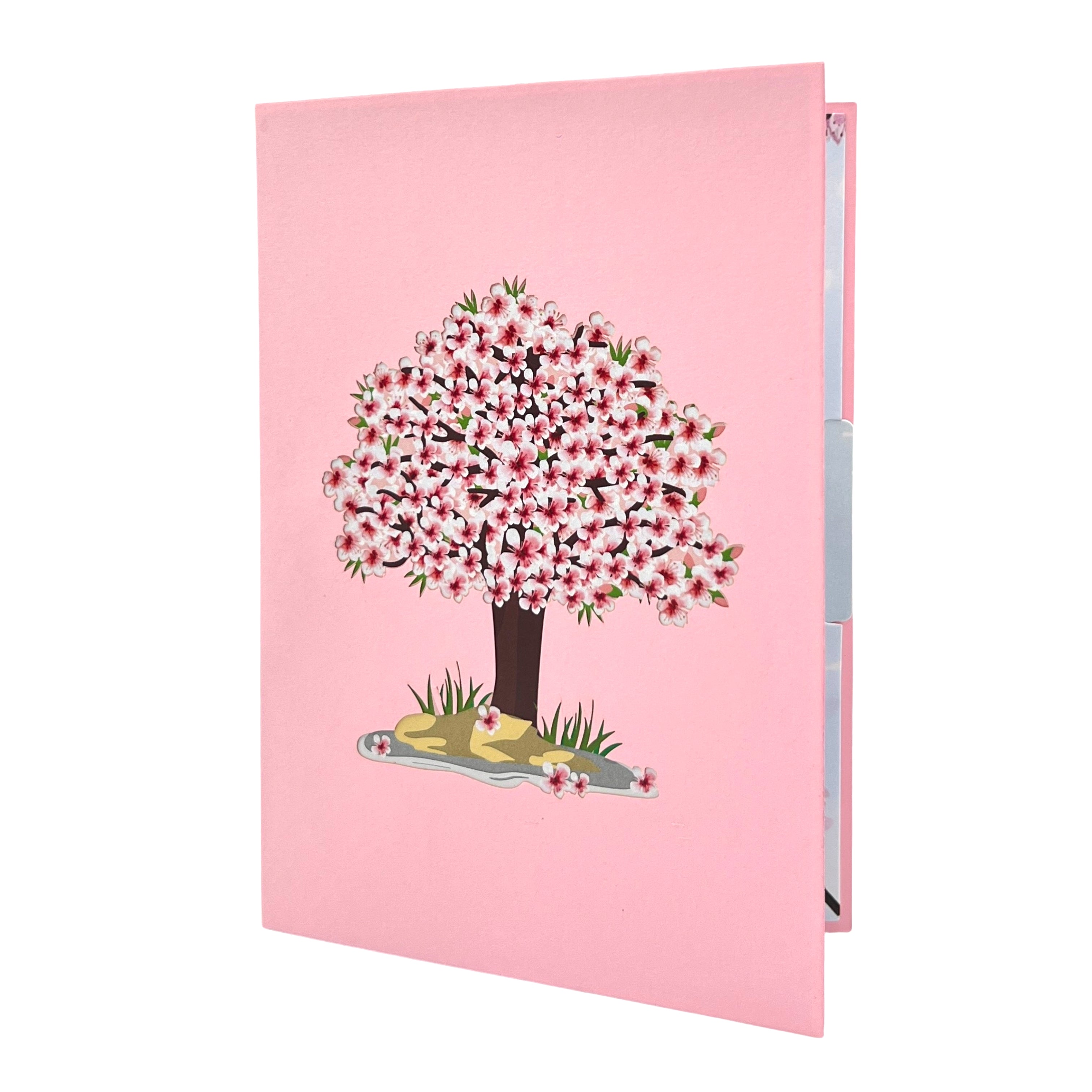 Pop Up Greeting Card Cherry Blossom Birthday Thank You Card Spring Card Nature Card Tree Card 3D Pop Up Blooms Nature Flower Card For Mom