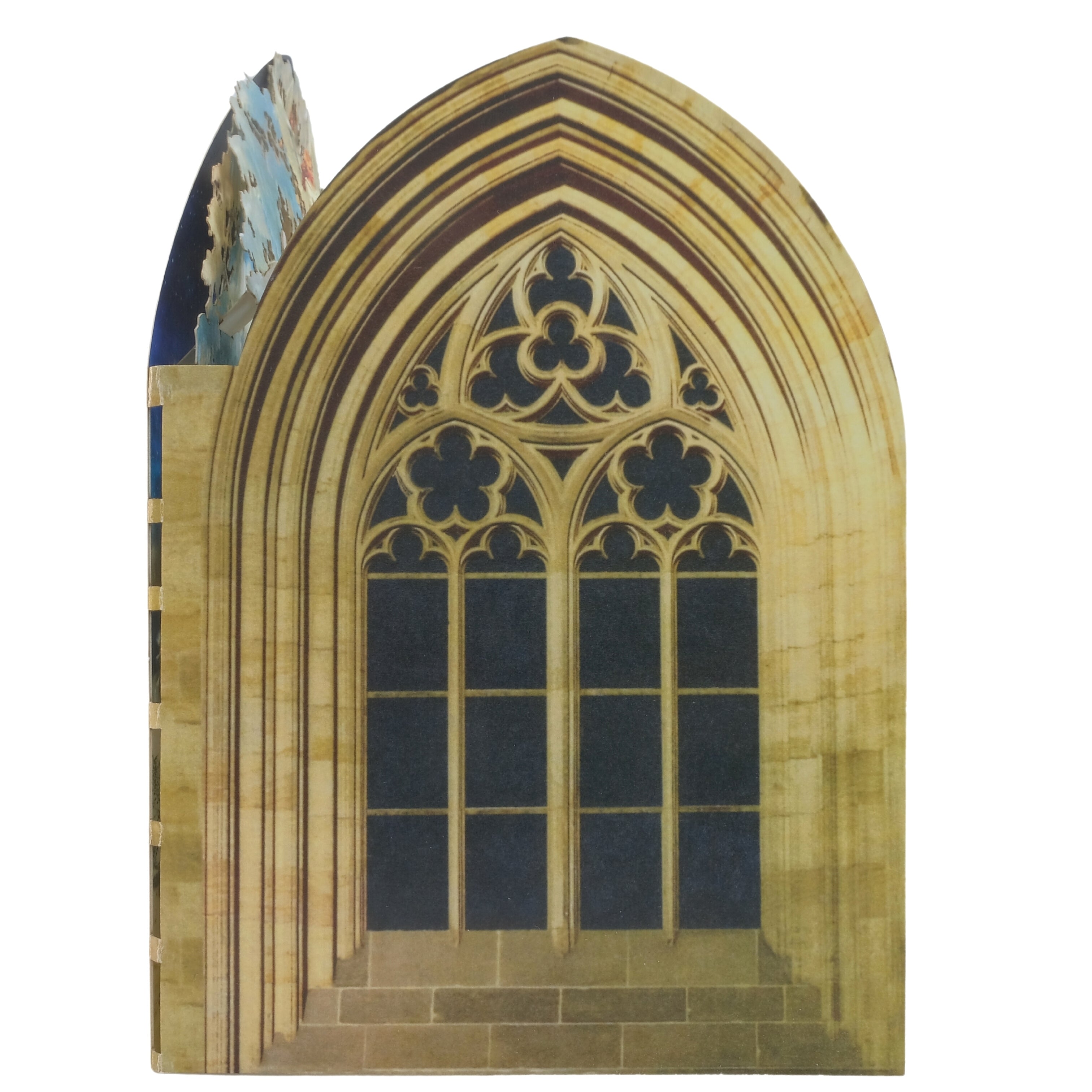 Pop Up Greeting Card Merry Christmas Amazing Tri Fold 3D Religious Christmas Nativity Scene Christmas Decoration Gift Jesus Christ Birth