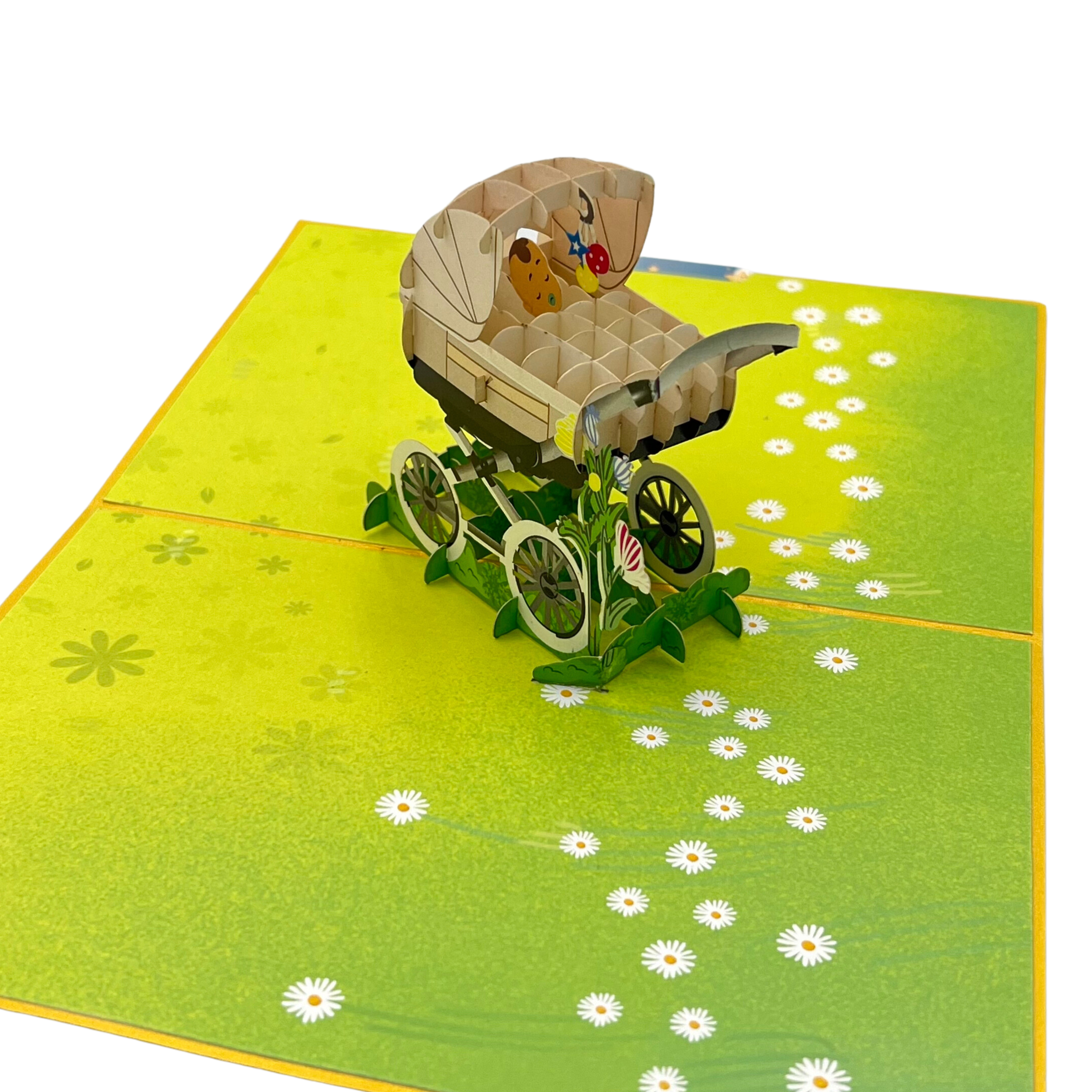 Pop Up Greeting Card, Baby Newborn Card, Congratulation Card, Pregnancy Card, New Baby New Parents Card, Baby Shower Card, Bump to Baby Card