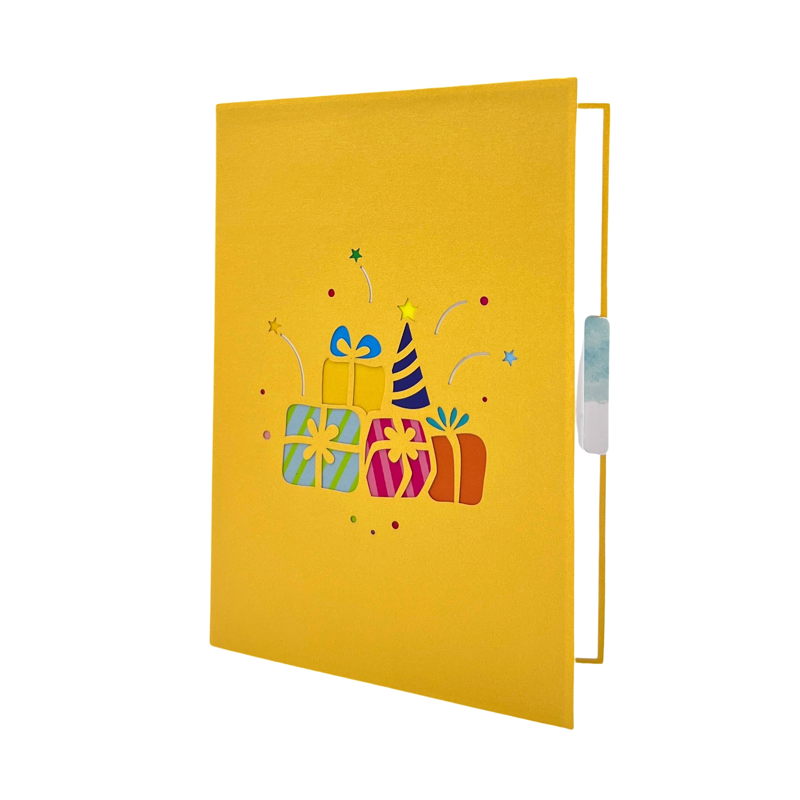 Pop Up Greeting Card Colorful Happy Birthday Gift Card Beautiful Birthday Decoration Card for Mom Card For Grandma Appreciation Card Family