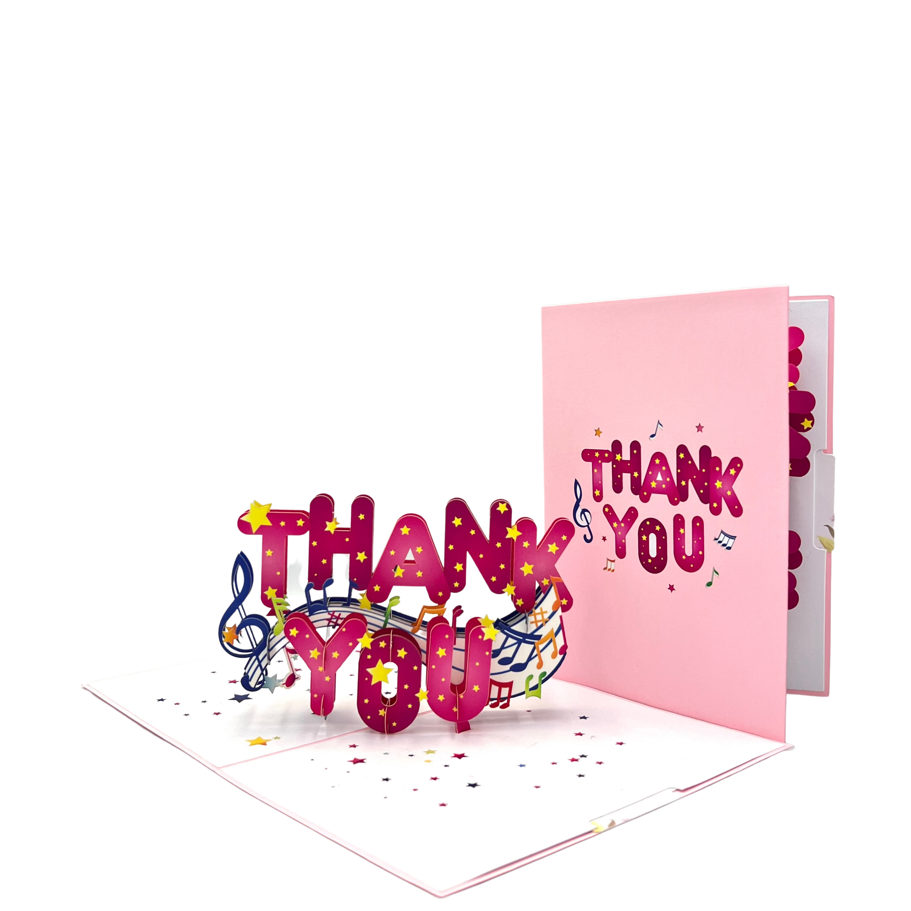 Pop Up Greeting Card Delightful Thank You Appreciation Card Birthday Card Card for Mom Dad Husband Boyfriend Girlfriend Gift for Family Idea