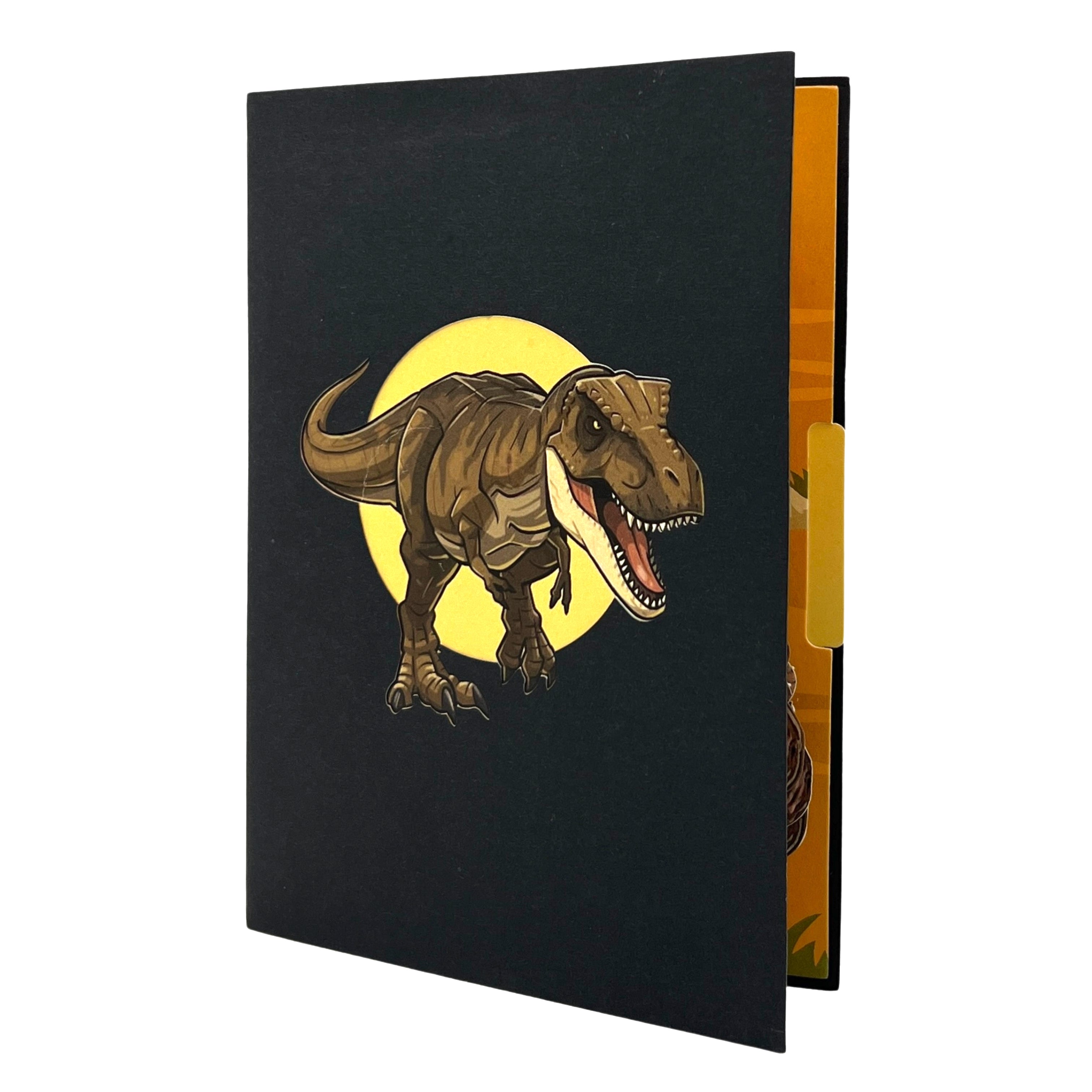 Pop Up Greeting Card 3D Carton Dinosaur T-Rex Pop-Up Birthday Gift For Kid Animal Card Thank you Card Gift for Dad Strong Wealthy People