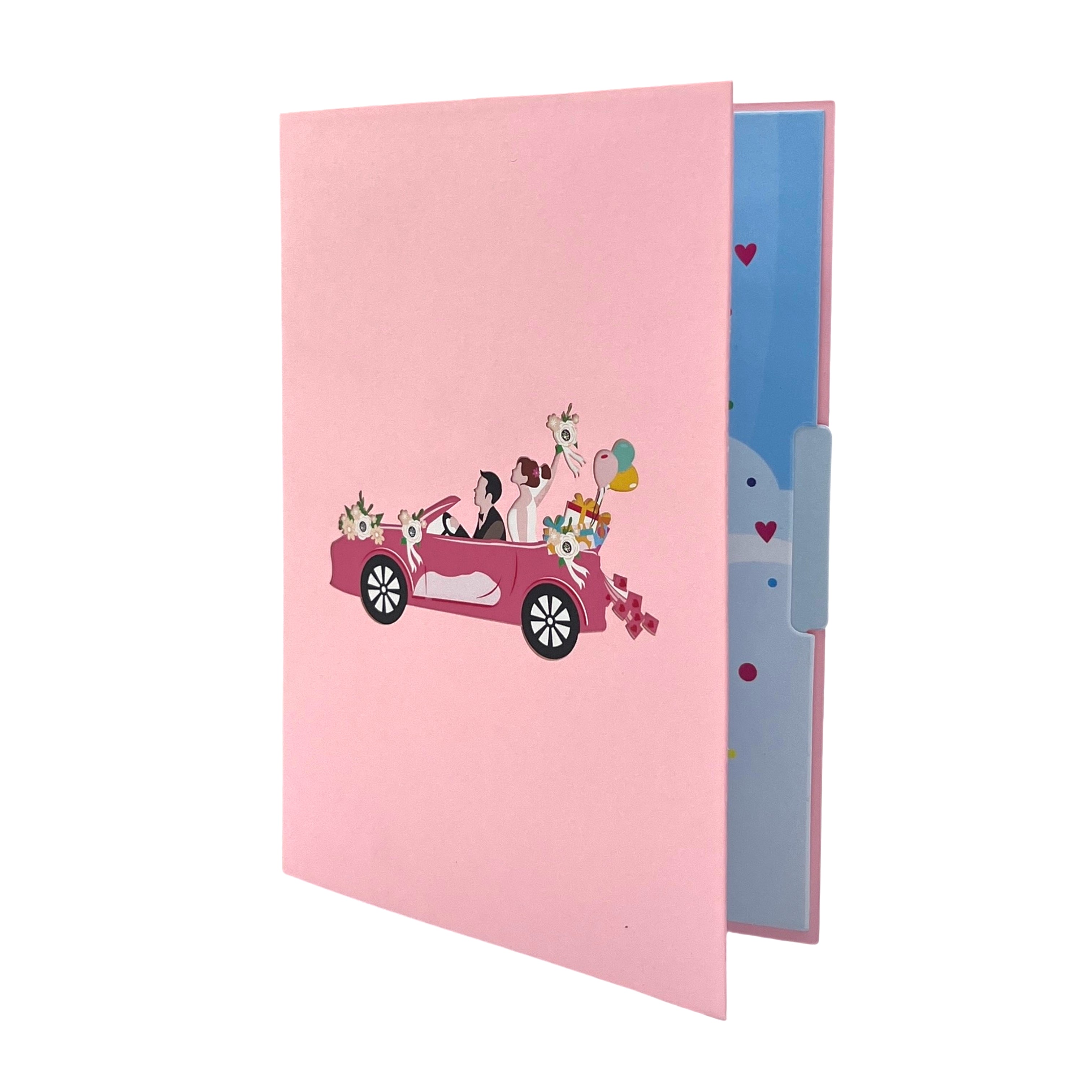 Pop Up Wedding Romantic Greeting Card Just Married Bride Groom Card Wedding Invitation Card Anniversary Card Honey Moon Engagement Card