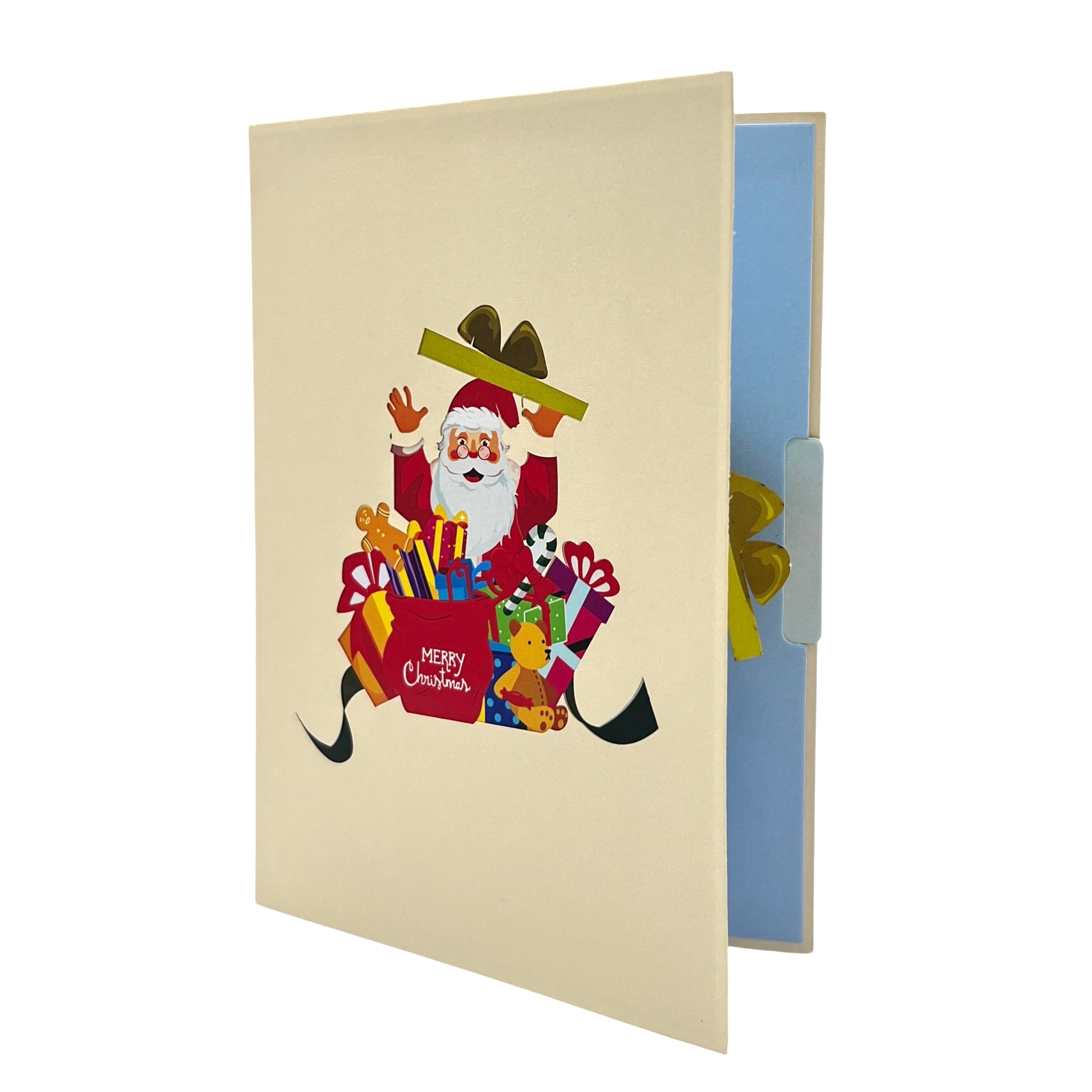 Pop Up Greeting Card Santa Claus Gift Decoration for Christmas, Merry Christmas, Christmas Theme, Funny Christmas Gift, Christmas Gift Kid