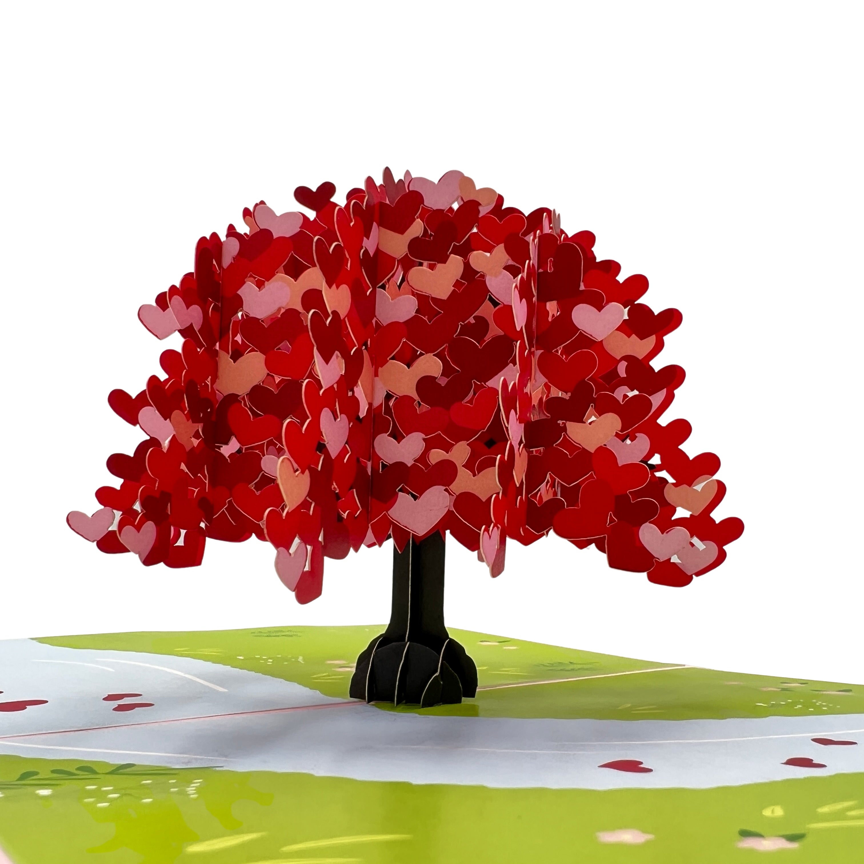Pop Up Greeting Card Tree of Endless Love Wedding Card Invitation Wedding Gift Engagement Elopement Proposal Valentine Gift Romantic Card