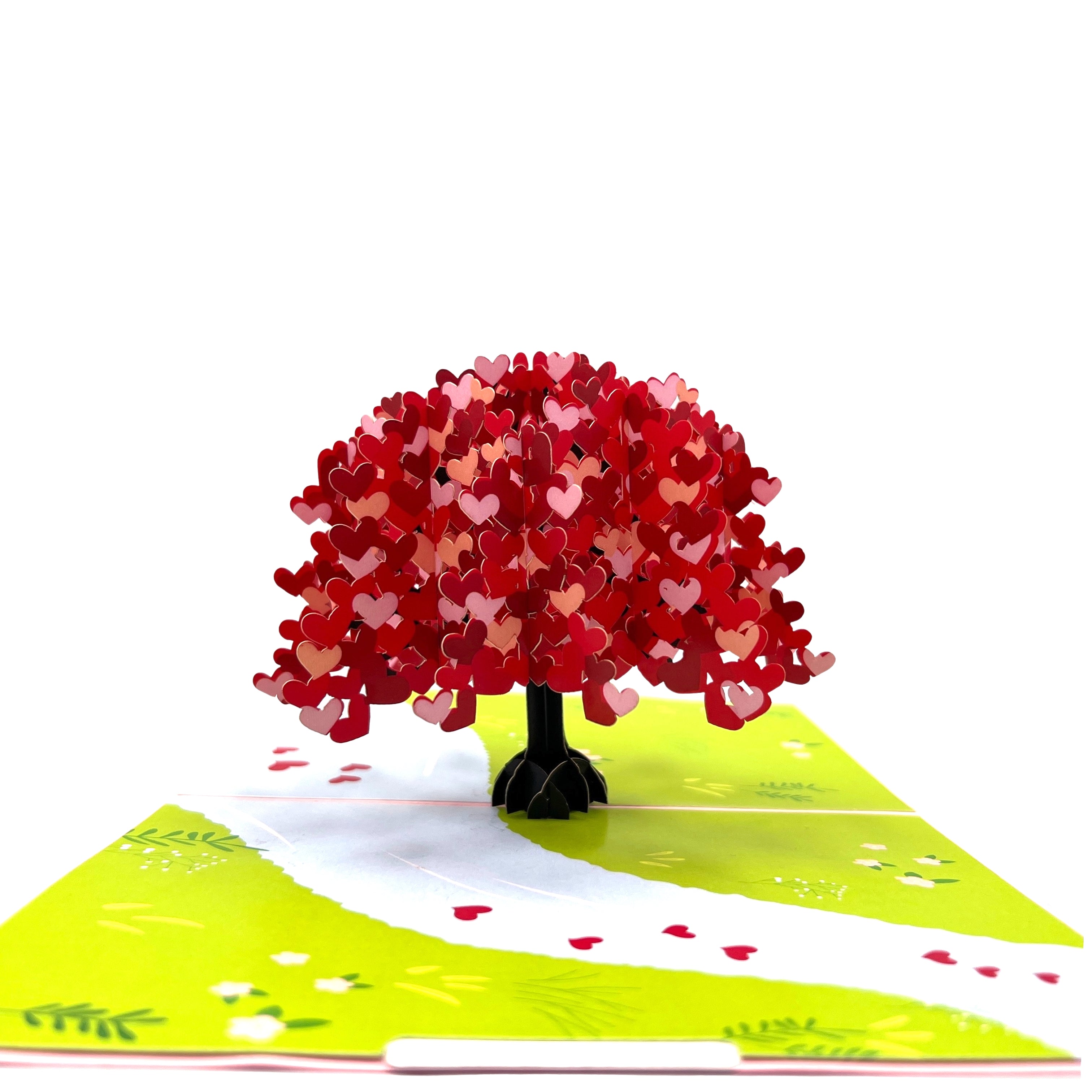 Pop Up Greeting Card Tree of Endless Love Wedding Card Invitation Wedding Gift Engagement Elopement Proposal Valentine Gift Romantic Card