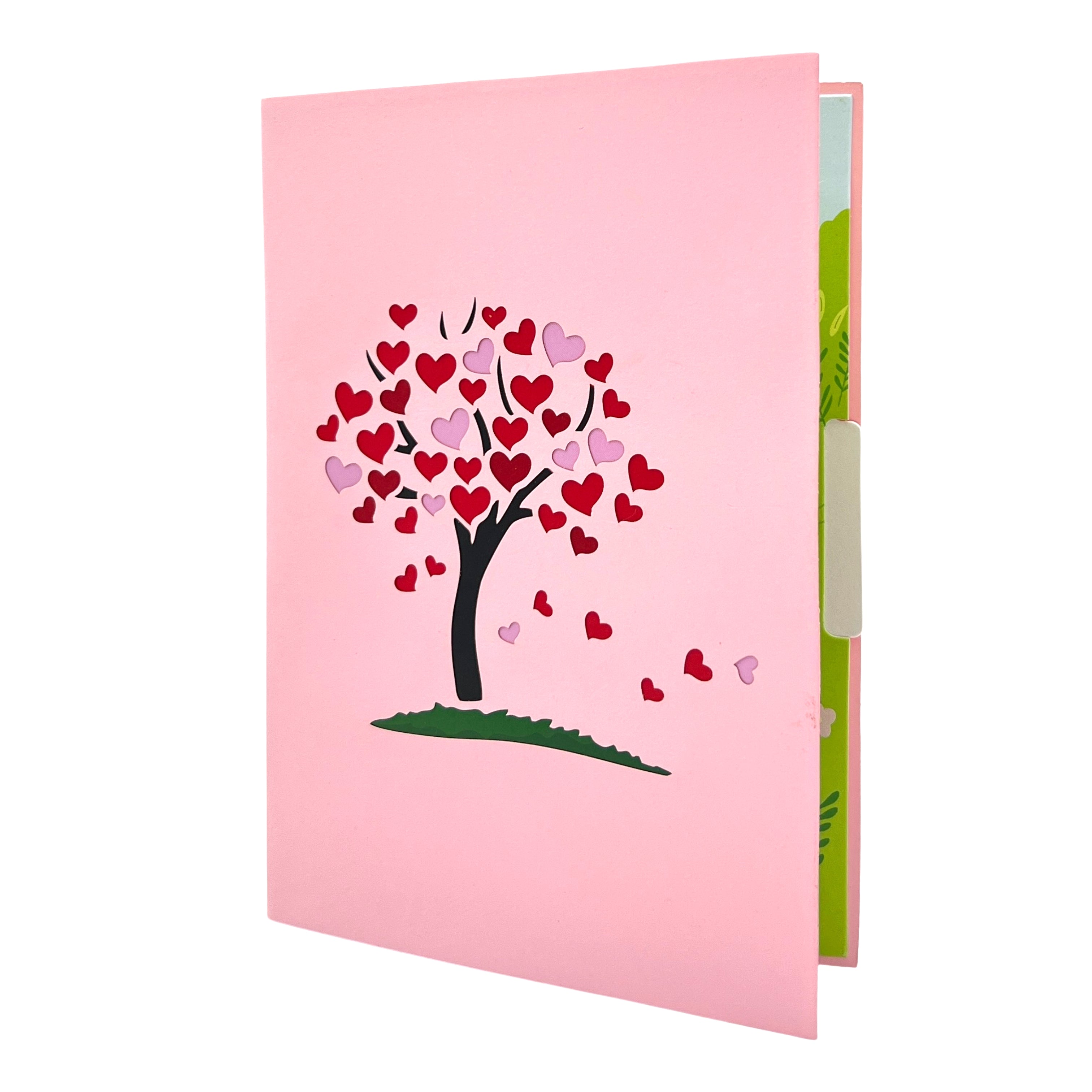Pop Up Greeting Card Tree of Endless Love Wedding Card Invitation Wedding Gift Engagement Elopement Proposal Valentine Gift Romantic Card
