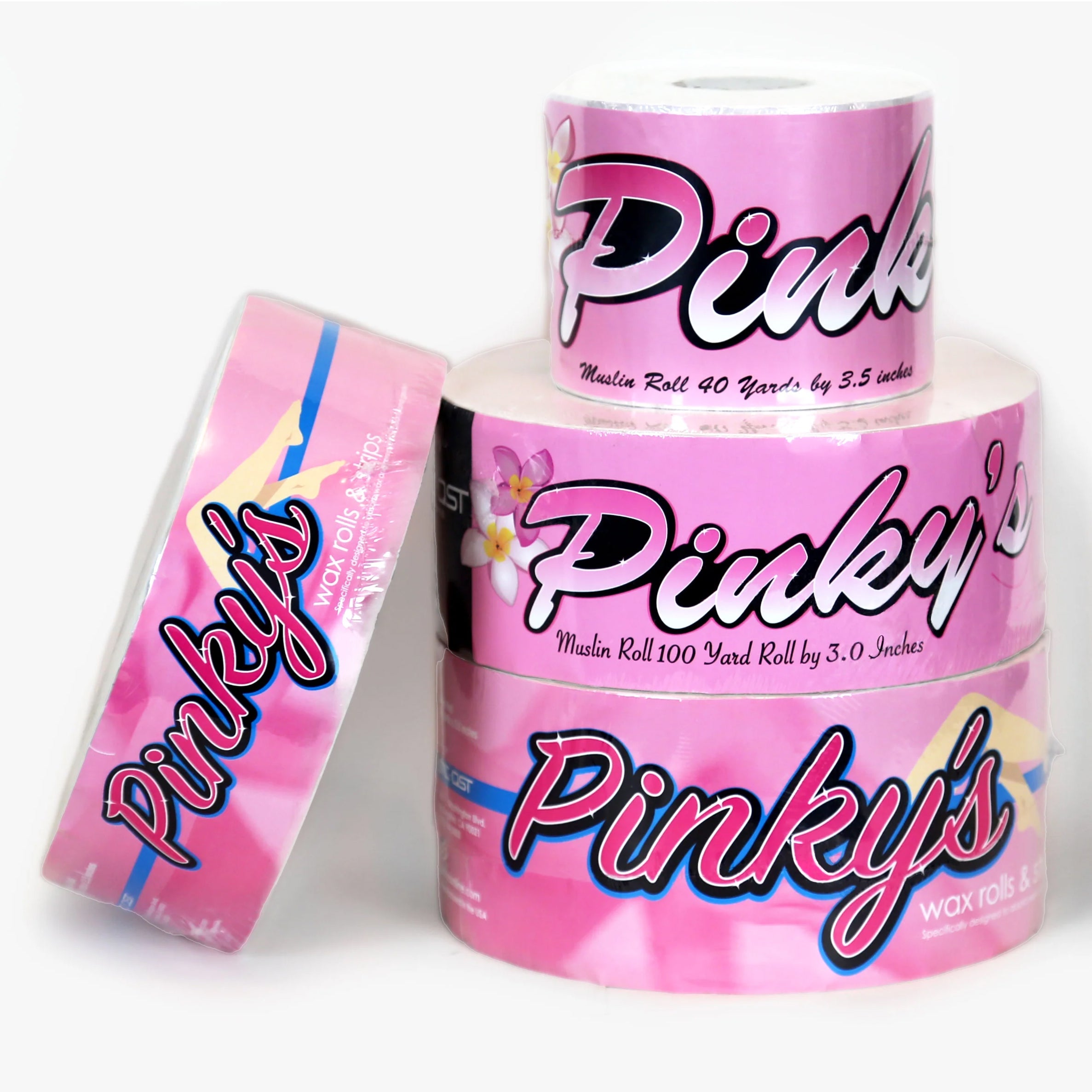 Pinkys - Bleached Muslin Waxing Roll (Many Sizes)