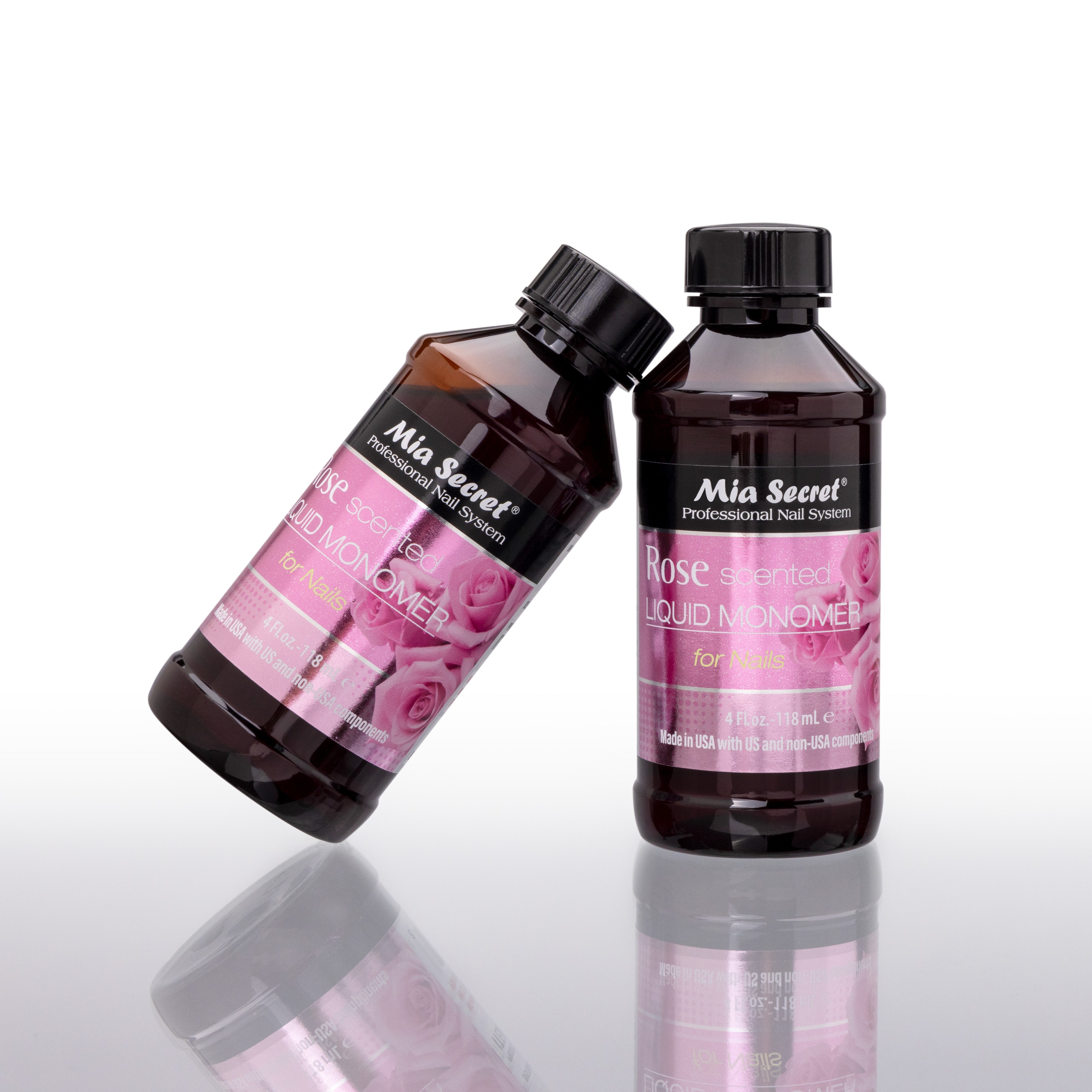 Mia Secret - Rose Scented Liquid Monomer 4 oz.