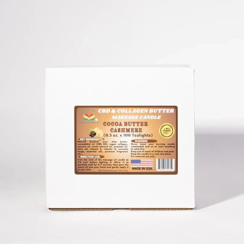 Royal CBD Massage Oil Candles - Tealight 0.5oz