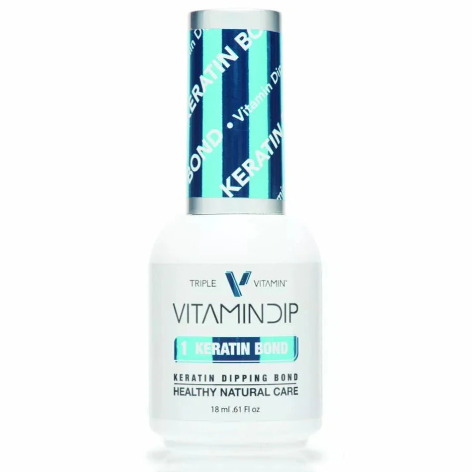 Triple Vitamin - Dip System: Bond, Base, Activator, Top, Oil, Brush (15ml)