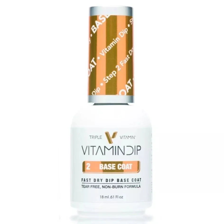 Triple Vitamin - Dip System: Bond, Base, Activator, Top, Oil, Brush (15ml)