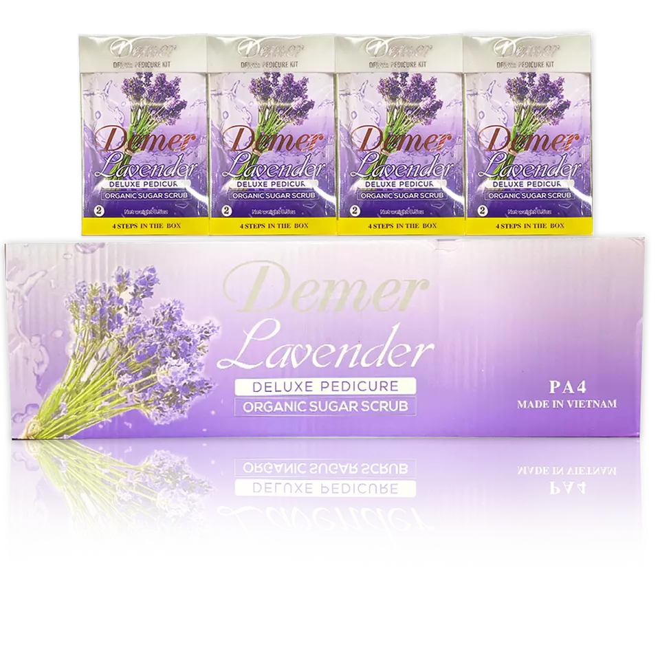 Demer - Pedicure Deluxe 4in1 (Case 60 Boxes) - Many Scents