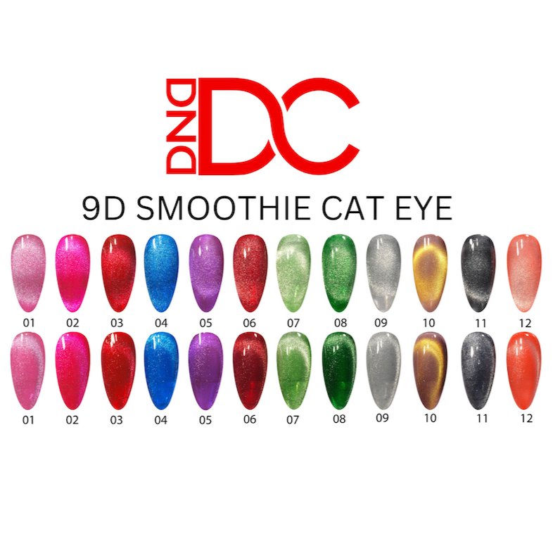 DND - DC 9D Cat Eye Smoothie (#01 - #12) - NEW 2024