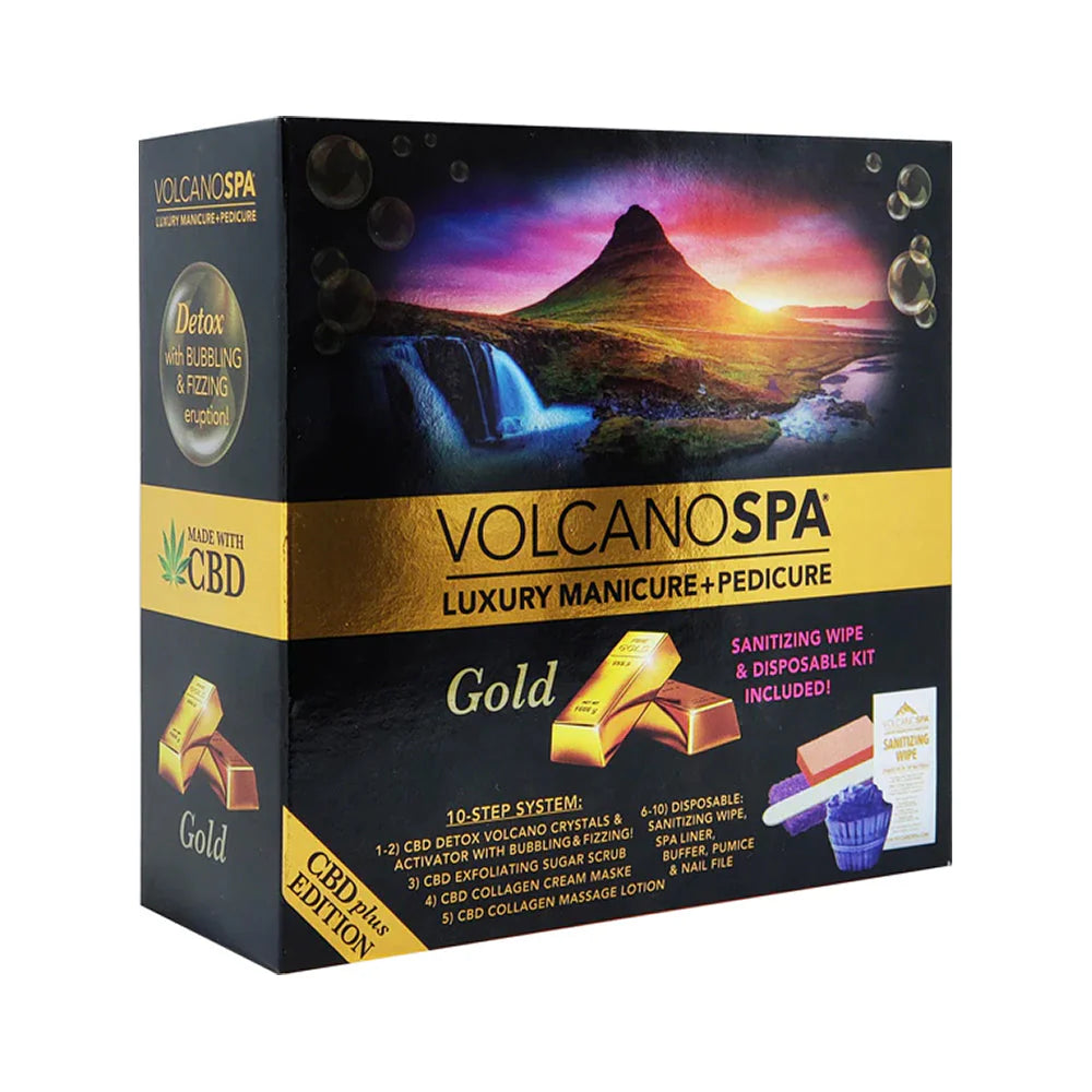 Volcano - Pedicure Deluxe 5in1 (Case 36 Boxes) - Many Scents