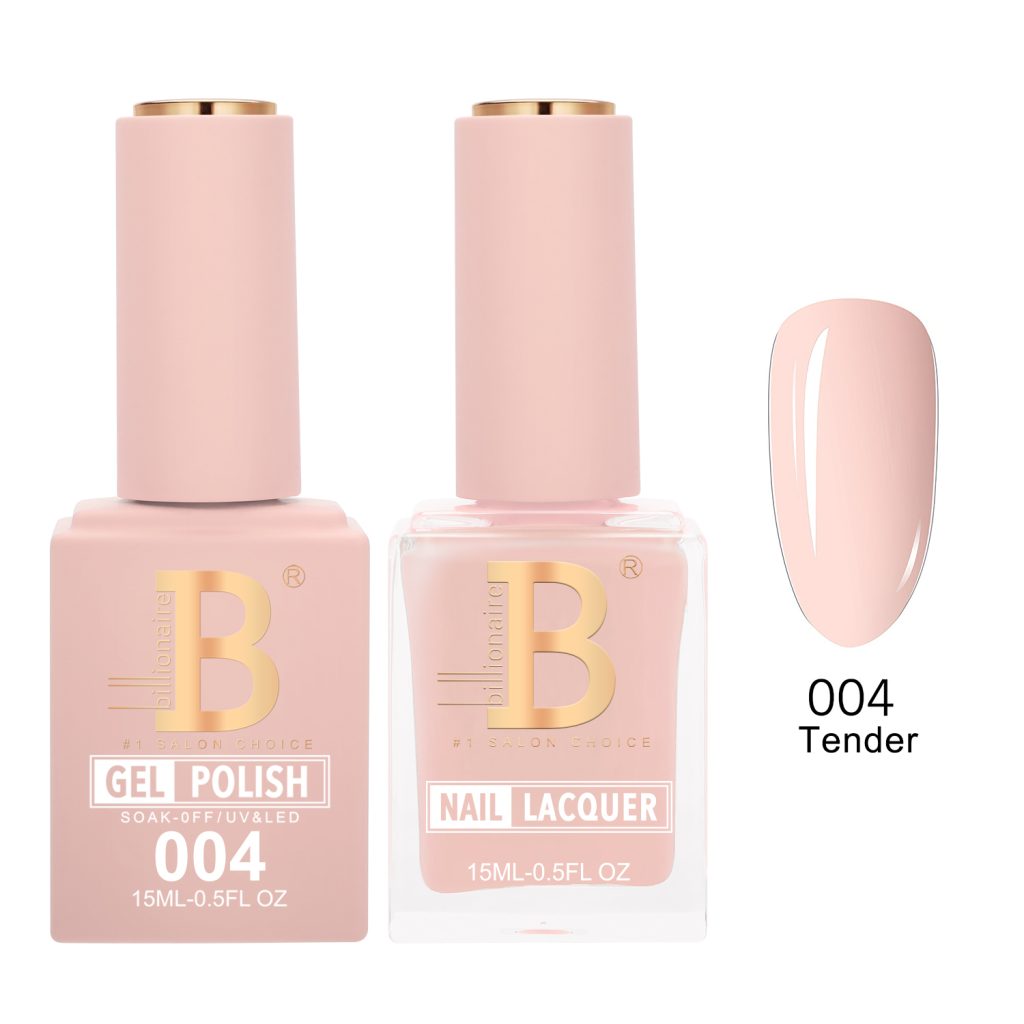 Billionaire Imperial Duo Matching Color Set – #001 - 050 Gel + Lacquer (0.5oz / 15ml)