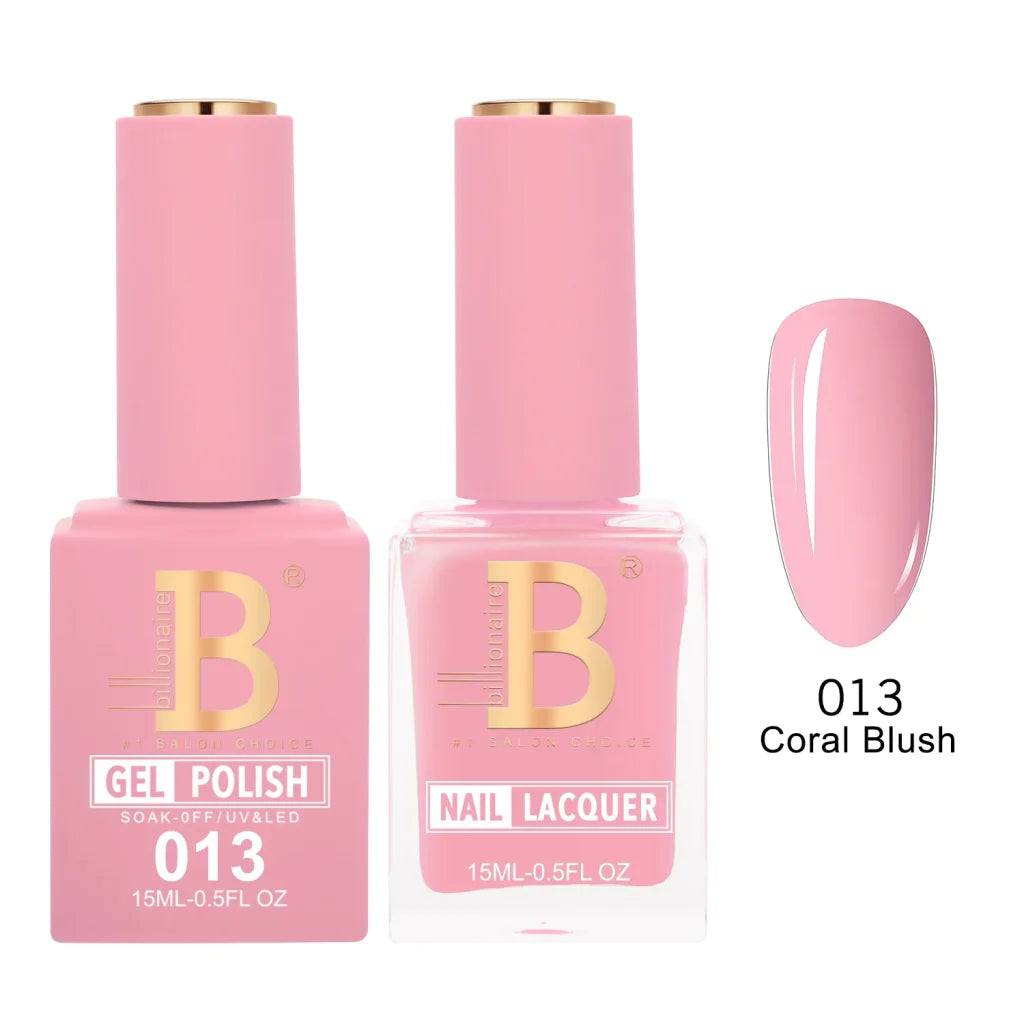 Billionaire Imperial Duo Matching Color Set – #001 - 050 Gel + Lacquer (0.5oz / 15ml)