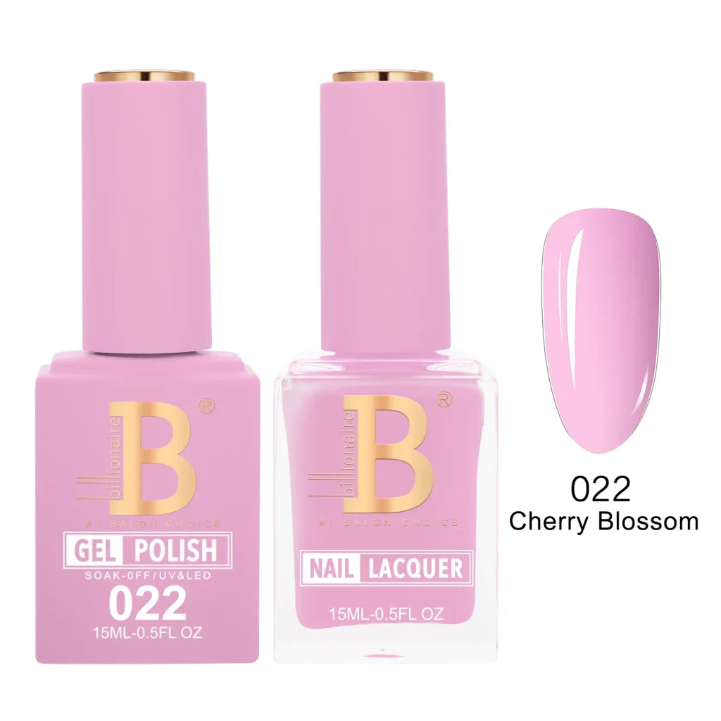 Billionaire Imperial Duo Matching Color Set – #001 - 050 Gel + Lacquer (0.5oz / 15ml)
