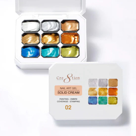 Cre8tion Nail Art Gel - Solid Cream