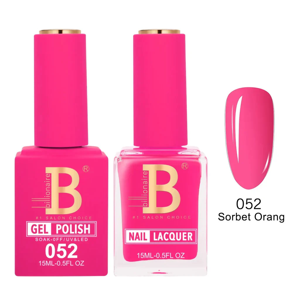 Billionaire Imperial Duo Matching Color Set – #051 - 100 Gel + Lacquer (0.5oz / 15ml)