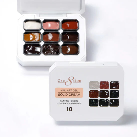 Cre8tion Nail Art Gel - Solid Cream