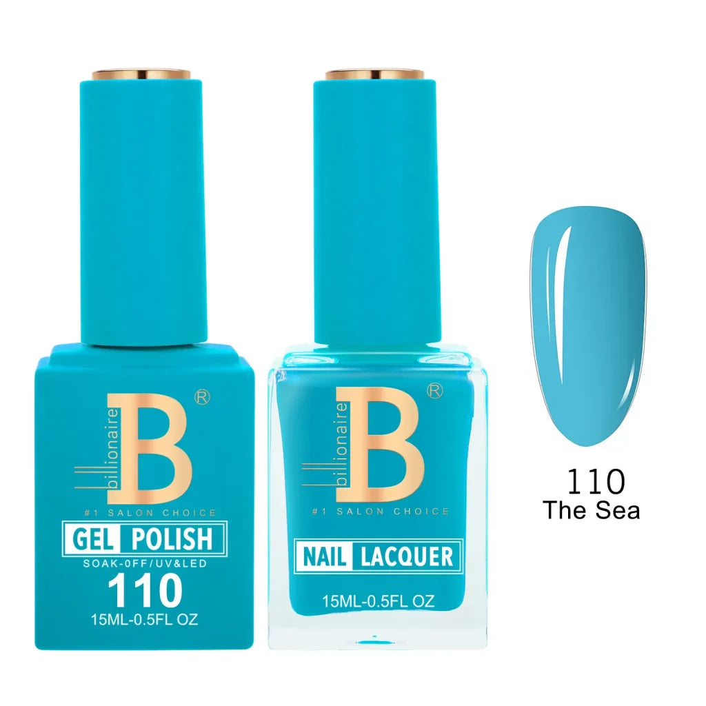 Billionaire Imperial Duo Matching Color Set – #101 - 150 Gel + Lacquer (0.5oz / 15ml)