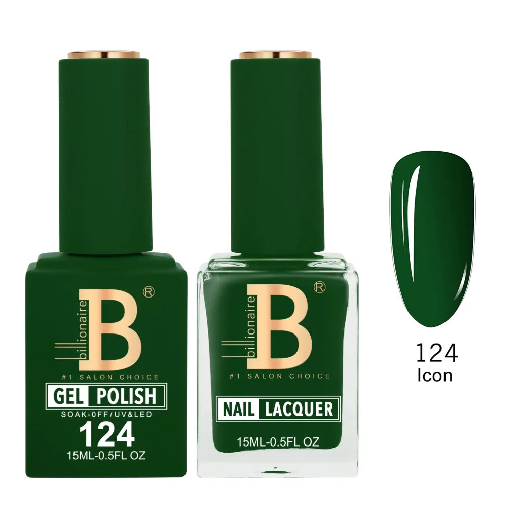 Billionaire Imperial Duo Matching Color Set – #101 - 150 Gel + Lacquer (0.5oz / 15ml)