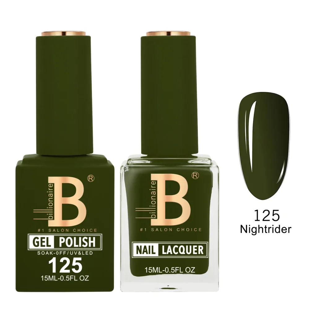 Billionaire Imperial Duo Matching Color Set – #101 - 150 Gel + Lacquer (0.5oz / 15ml)