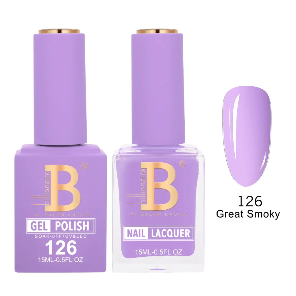 Billionaire Imperial Duo Matching Color Set – #101 - 150 Gel + Lacquer (0.5oz / 15ml)