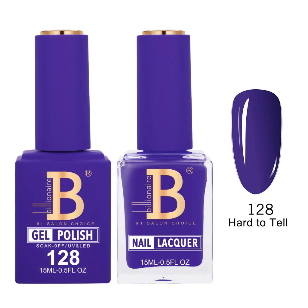Billionaire Imperial Duo Matching Color Set – #101 - 150 Gel + Lacquer (0.5oz / 15ml)