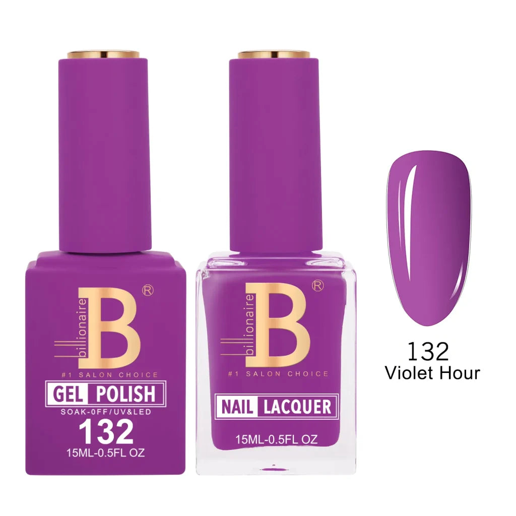 Billionaire Imperial Duo Matching Color Set – #101 - 150 Gel + Lacquer (0.5oz / 15ml)