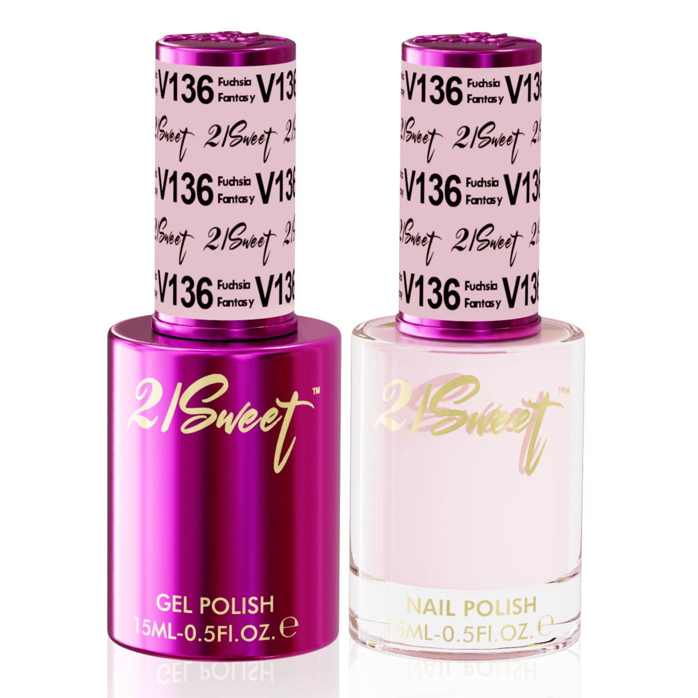 21Sweet - Gel & Lacquer Duo (#101 - #200) - NEW 2024