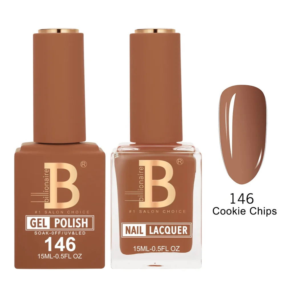 Billionaire Imperial Duo Matching Color Set – #101 - 150 Gel + Lacquer (0.5oz / 15ml)