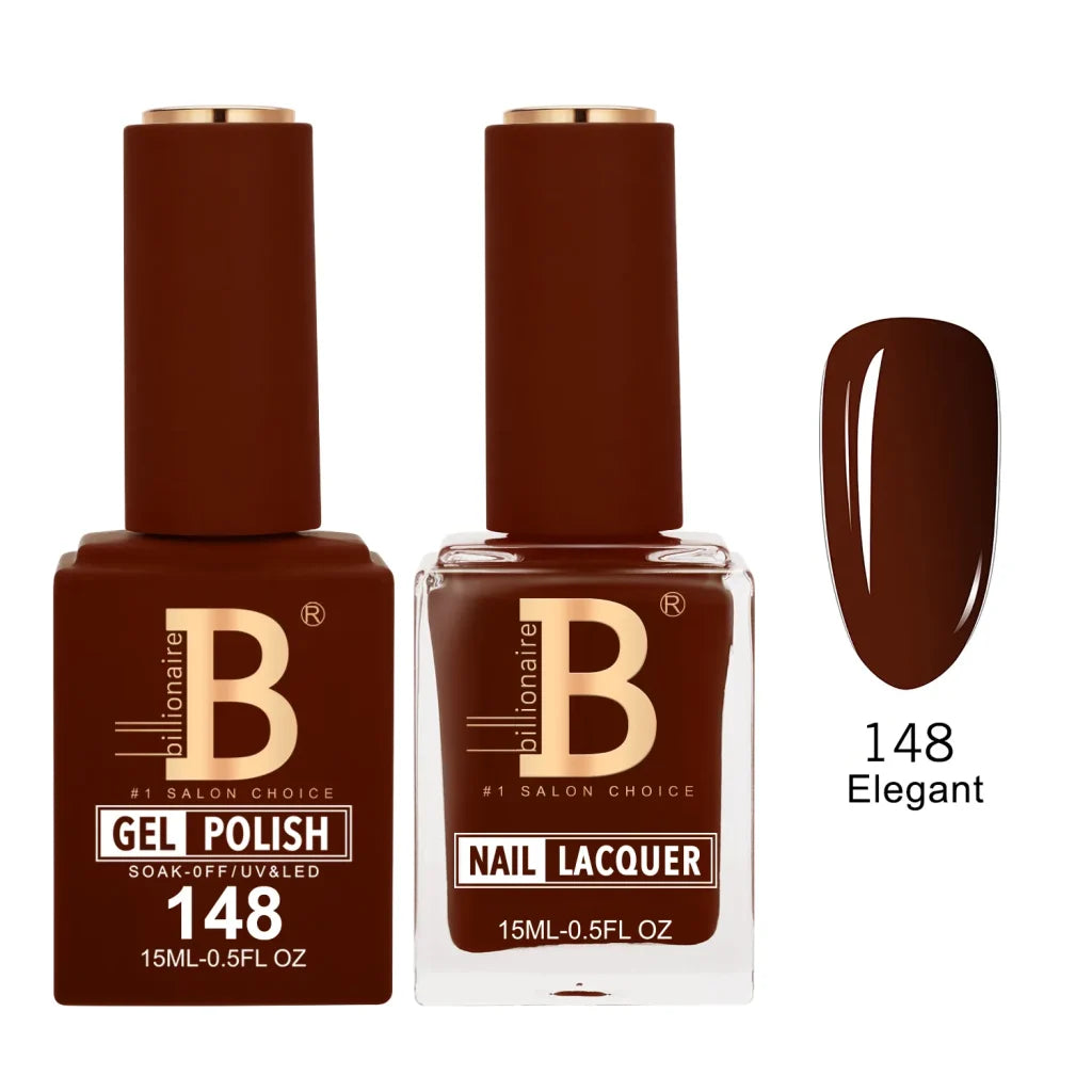 Billionaire Imperial Duo Matching Color Set – #101 - 150 Gel + Lacquer (0.5oz / 15ml)
